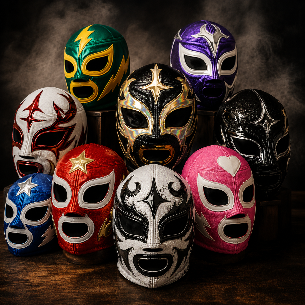 LUCHA-LIBRE-MASKS