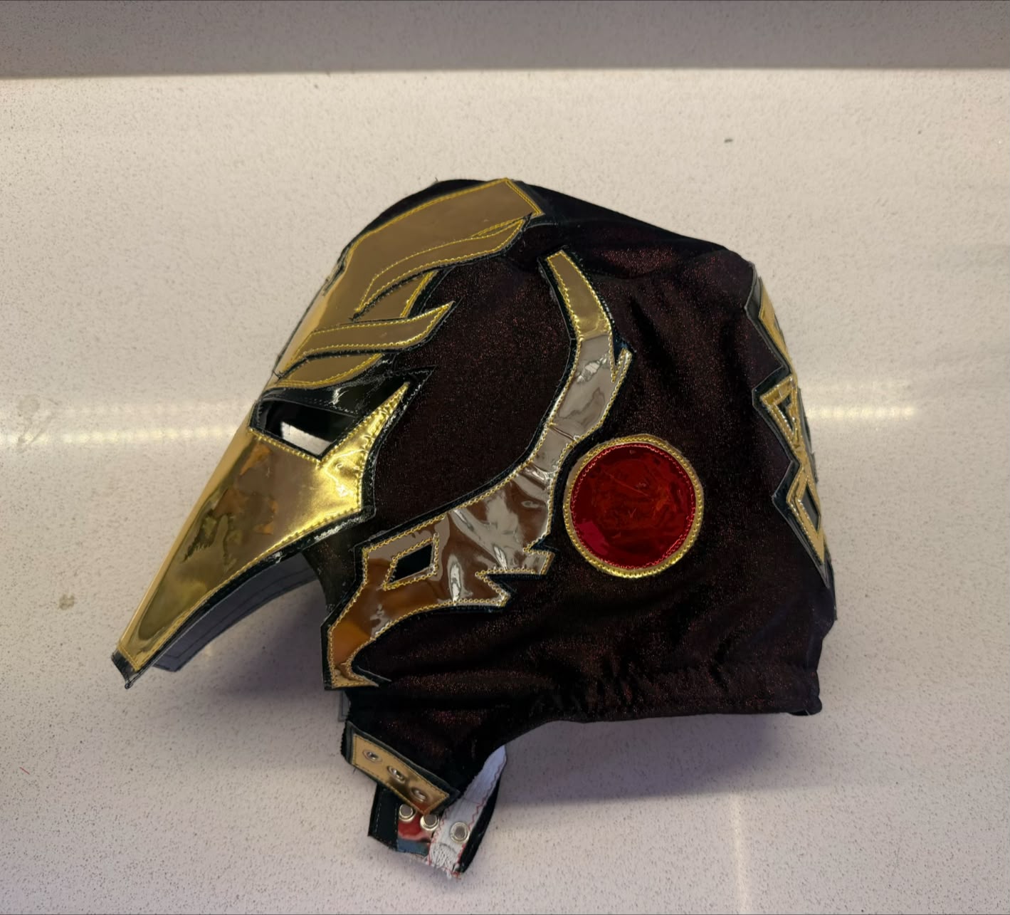 Rey Mysterio Iron Man Semi-Pro Mask
