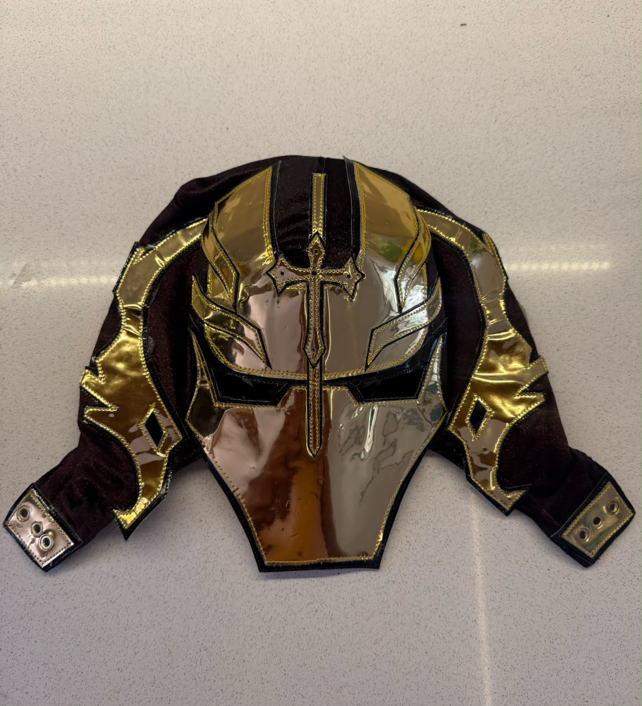 Rey Mysterio Iron Man Semi-Pro Mask